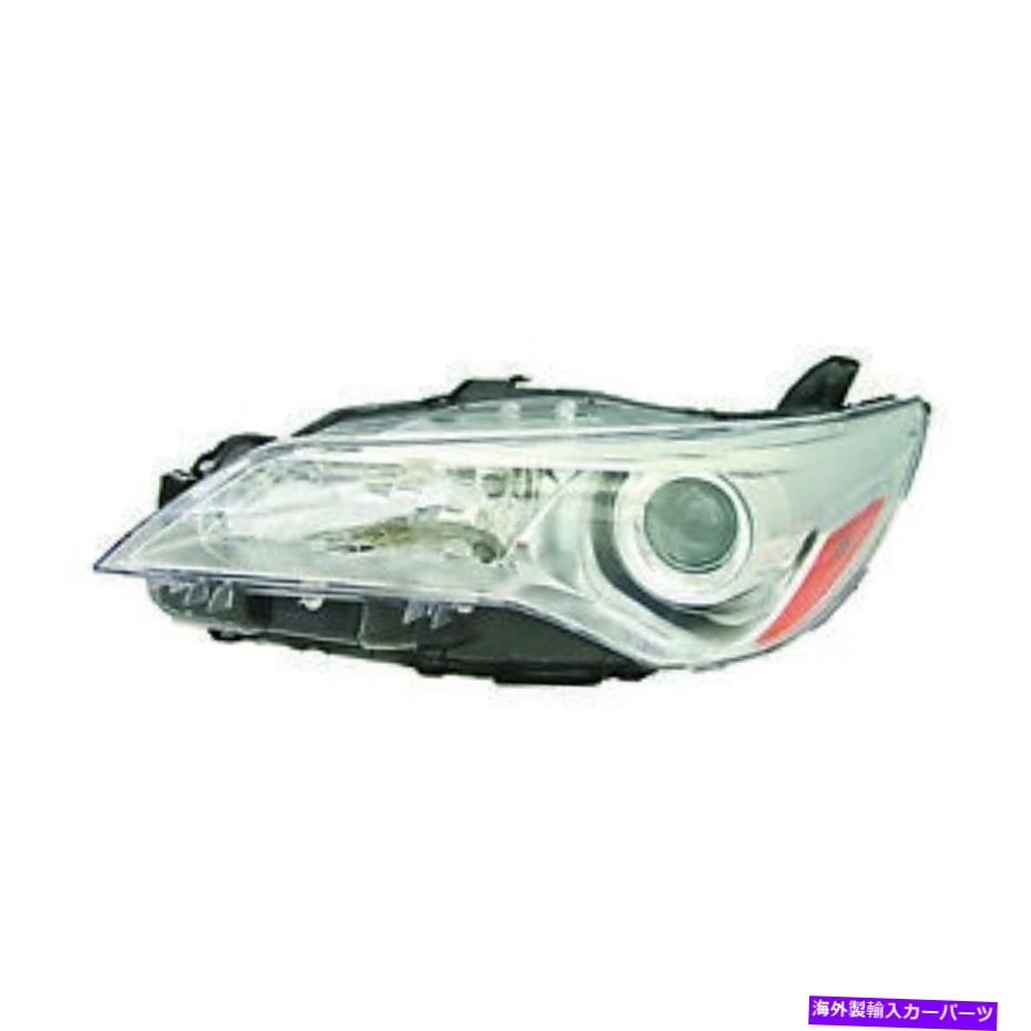USヘッドライト 15-17カムリ（ドライバ側）TO2502222V用の交換用ヘッドライトアセンブリ Replacement Headlight Assembly for 15-17 Camry (Driver Side) TO2502222V【並行輸入品】