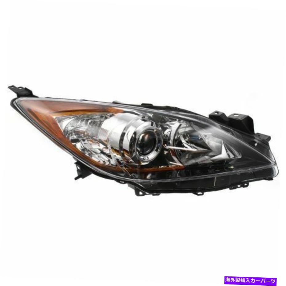 USヘッドライト Mazda 3 10-13、Capa旅客側のヘッドライト、クリアレンズ For Mazda 3 10-13, CAPA Passenger Side Headlight, Clear Lens【並行輸入品】｜Us Custom Parts Shop USDM