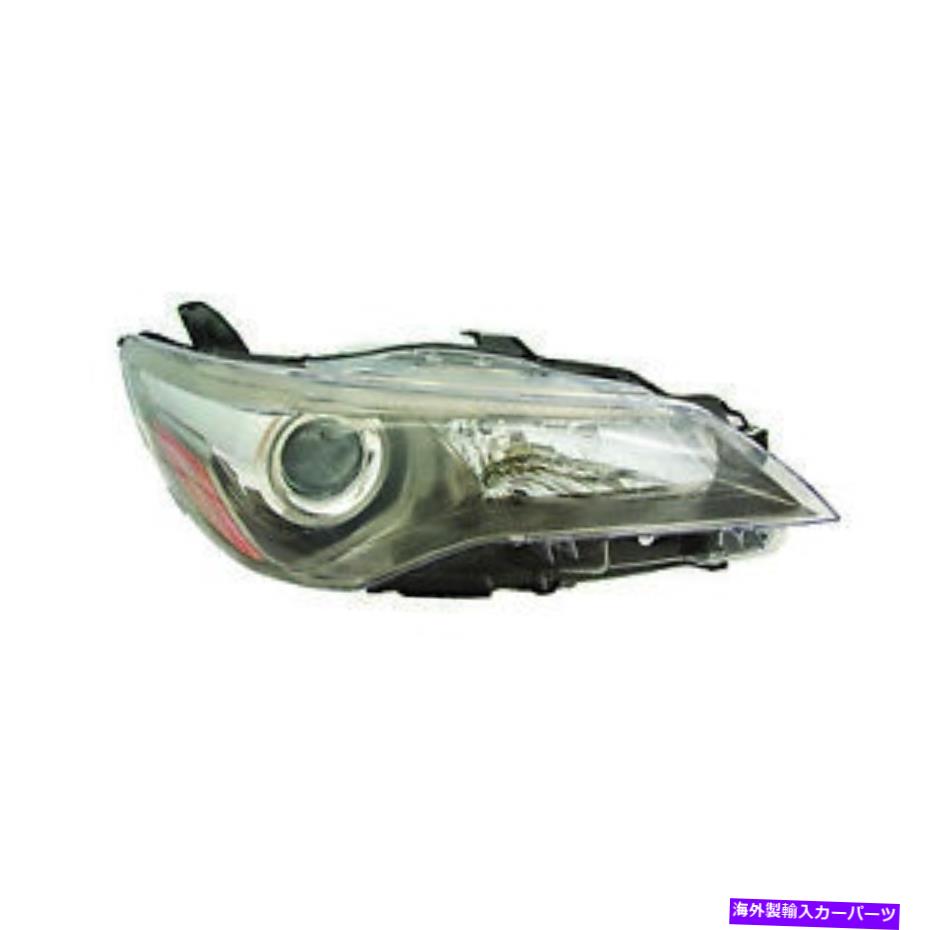 USヘッドライト 15-17カムリ（助手席側）TO2503224V用の交換用ヘッドライトアセンブリ Replacement Headlight Assembly for 15-17 Camry (Passenger Side) TO2503224V【並行輸入品】
