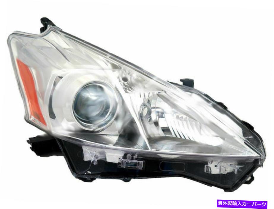USヘッドライト 2012-2014トヨタプリウスVヘッドライトアセンブリ右TYC 15898SQ 2013 For 2012-2014 Toyota Prius V Headlight Assembly Right TYC 15898SQ 2013【並行輸入品】