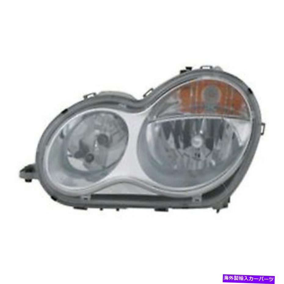USヘッドライト ヘッドライトハロゲン左フィットメルセデスベンツC230 C240 C280 C32 AMG C320 C350ワゴン Headlight Halogen Left Fits Mercedes-Benz C230 C240 C280 C32 AMG C320 C350 Wagon【並行輸入品】|Us Custom Parts Shop USDM