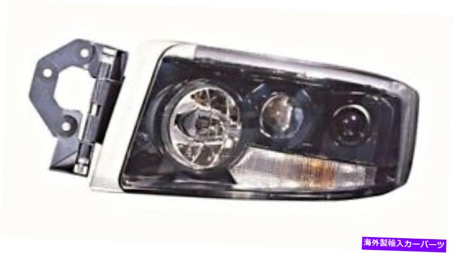 USヘッドライト RENAULT PREMIUM 2006-フォグランプライトRH付き電気ブラックヘッドライト Renault Premium 2006- Electric Black Headlight with Fog Lamp RIGHT RH【並行輸入品】|Us Custom Parts Shop USDM