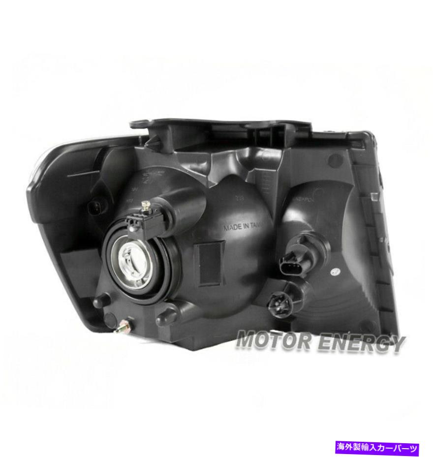 USヘッドライト 07 08 09 DODGE DURANGOブラックヘッドライトヘッドランプW / LED DRL信号左+右 FOR 07 08 09 DODGE DURANGO BLACK HEADLIGHT HEADLAMP W/LED DRL SIGNAL LEFT+RIGHT【並行輸入品】｜Us Custom Parts Shop USDM