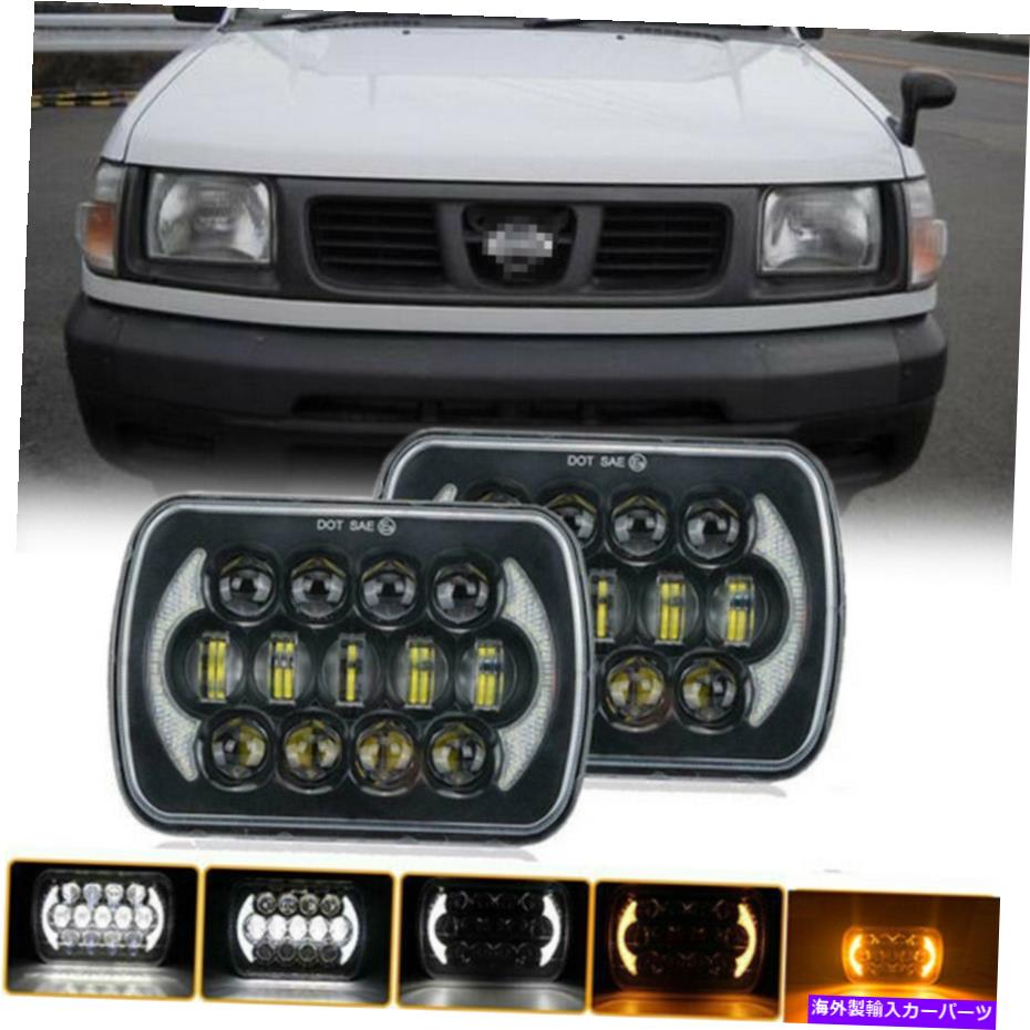 USヘッドライト 日産ピックアップ硬質体D21用ペア7x6 \