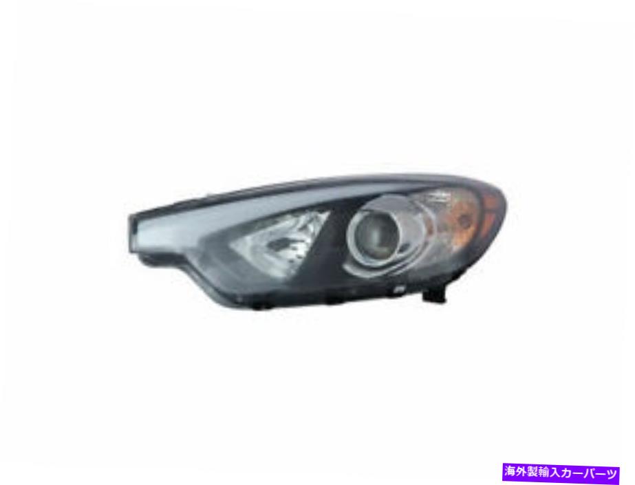 USヘッドライト 左 - ドライバーサイドヘッドライトアセンブリ2014-2016 Kia Forte 2015 G236YG Left - Driver Side Headlight Assembly For 2014-2016 Kia Forte 2015 G236YG【並行輸入品】