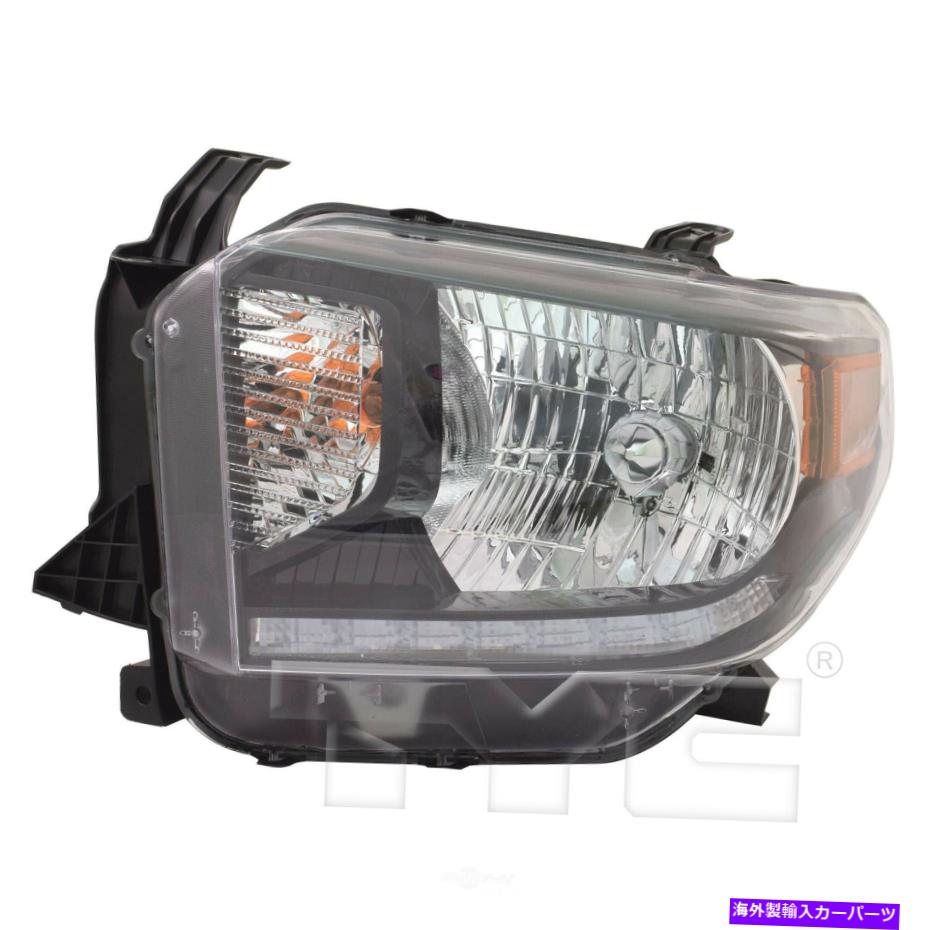 USヘッドライト Headlight Assembly-Capa認定TYC 20-9500-90-9 TOYOTA TUNDRA Headlight Assembly-Capa Certified TYC 20-9500-90-9 fits 18-20 Toyota Tundra【並行輸入品】