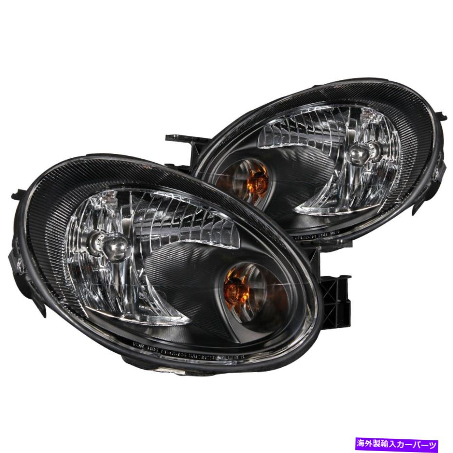 USヘッドライト Anzo USA 121030 Crystal Headlightセットが03-05ネオンにフィット Anzo USA 121030 Crystal Headlight Set Fits 03-05 Neon【並行輸入品】