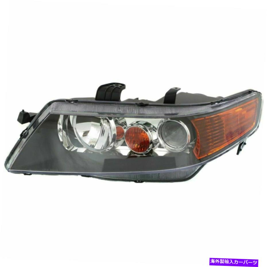 USヘッドライト ドライバーサイド左LHヘッドランプレンズ/ハウジングHIDタイプFITS 2004 2005 Acura TSX Driver Side Left LH Headlamp Lens/Housing HID Type fits 2004 2005 Acura TSX【並行輸入品】