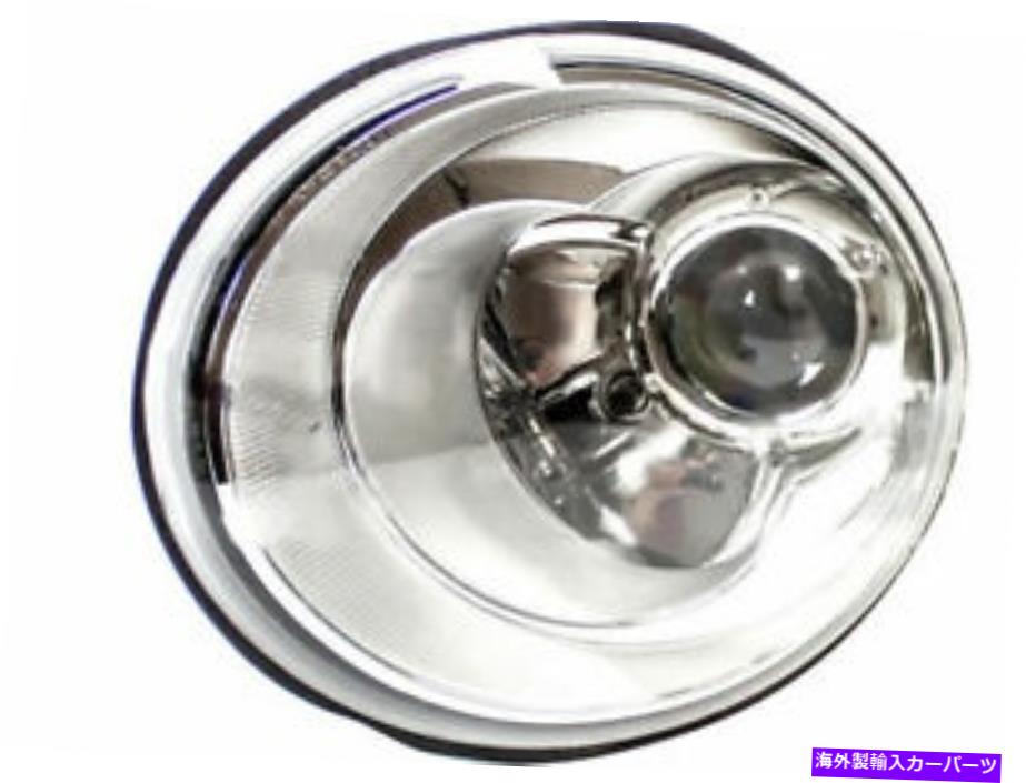 USヘッドライト TYC 46VF88X左ヘッドライトアセンブリは2006-2010 VWカブトムシに収まります TYC 46VF88X Left Headlight Assembly Fits 2006-2010 VW Beetle【並行輸入品】