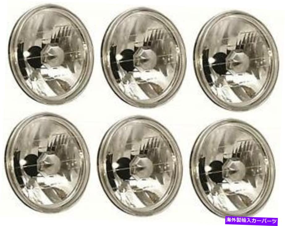 USヘッドライト Anzo USA 841002ヘッドライトアセンブリユニバーサルスタンダードビーム6パック ANZO USA 841002 Headlight Assembly Universal Standard Beam 6 PACK【並行輸入品】 47,681円