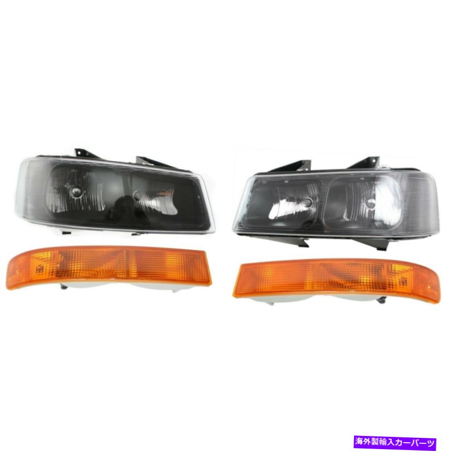 USヘッドライト Chevy 15879432,15879433,84218437、84218437のための自動ライトキットの左右のキット Auto Light Kit Left-and-Right for Chevy 15879432, 15879433, 84218437, 84218438【並行輸入品】|Us Custom Parts Shop USDM