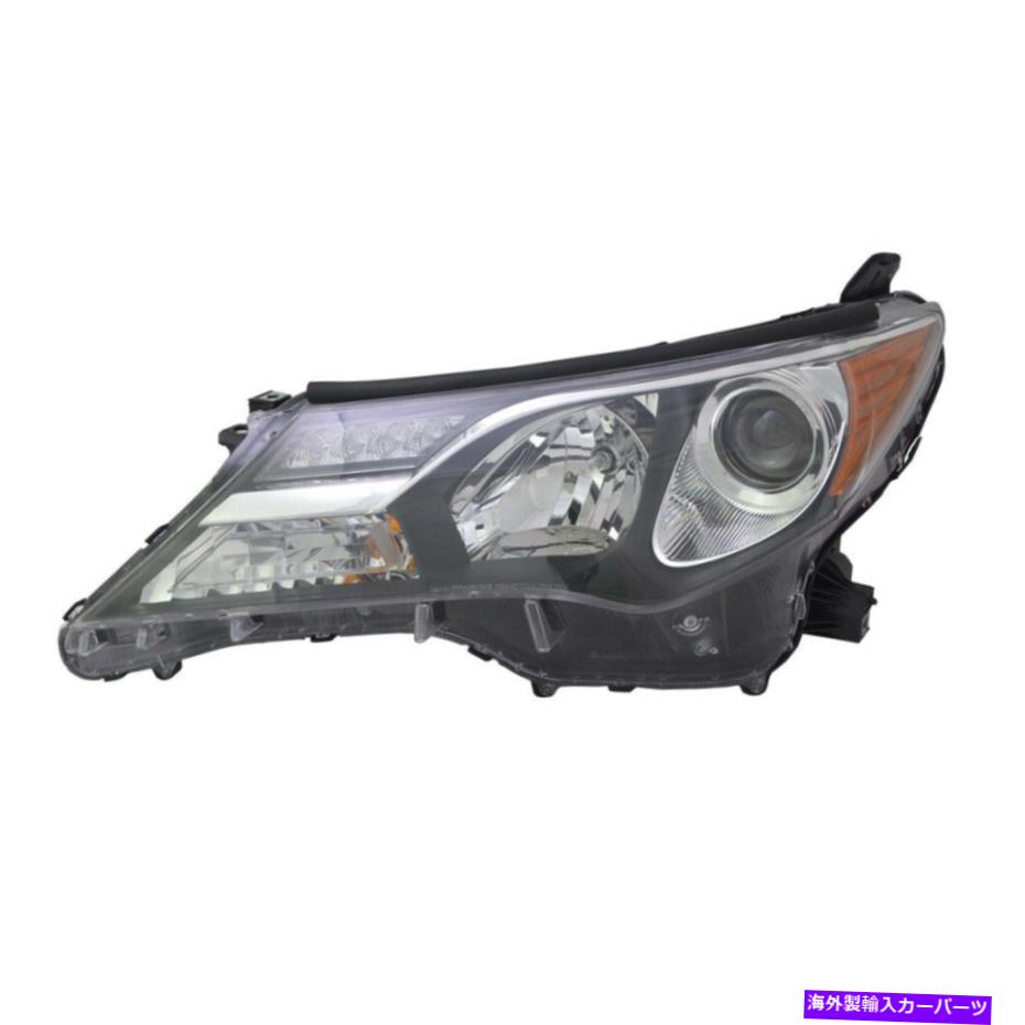 USヘッドライト ヘッドライトアセンブリ - 通常の左TYC 20-9422-00フィット13-15トヨタRAV4 Headlight Assembly-Regular Left TYC 20-9422-00 fits 13-15 Toyota RAV4【並行輸入品】