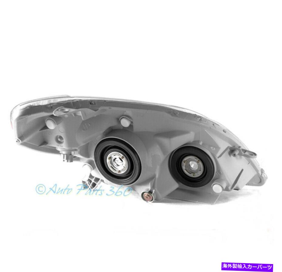 USヘッドライト 03-08トヨタマトリックスXR XRSクロムヘッドライトランプW /バンパーブルーLED DRL LH + RH FOR 03-08 TOYOTA MATRIX XR XRS CHROME HEADLIGHT LAMP W/BUMPER BLUE LED DRL LH+RH【並行輸入品】|Us Custom Parts Shop USDM