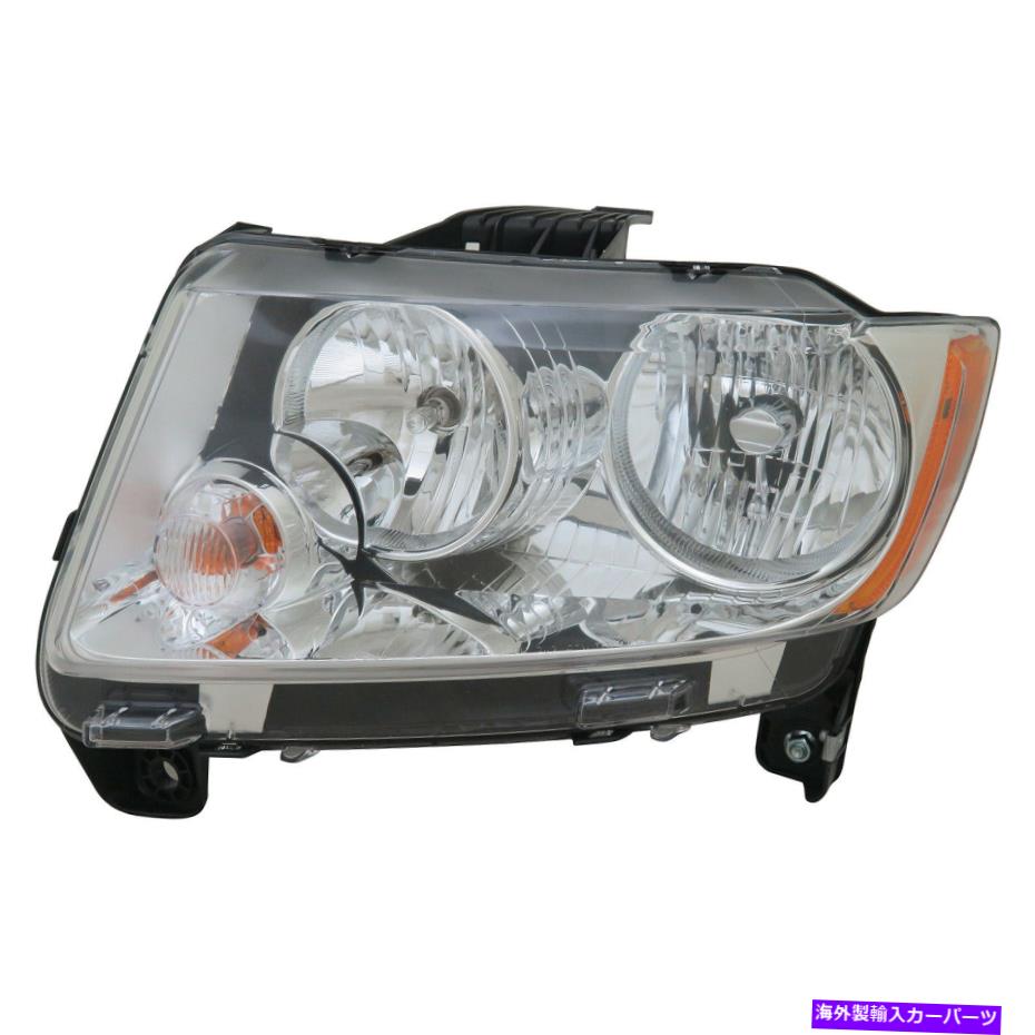 USヘッドライト 2011-2013ジープコンパスドライバーサイドハロゲンのためのCAPA認証ヘッドライト CAPA Certified Headlight For 2011-2013 Jeep Compass Driver Side Halogen【並行輸入品】｜Us Custom Parts Shop USDM