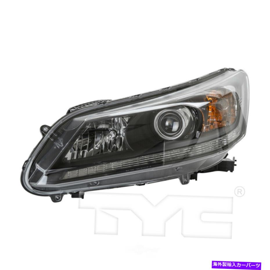USヘッドライト ヘッドライトアセンブリ - 通常の左TYC 20-9358-00 Honda Accord 13-15フィット Headlight Assembly-Regular Left TYC 20-9358-00 fits 13-15 Honda Accord【並行輸入品】｜Us Custom Parts Shop USDM