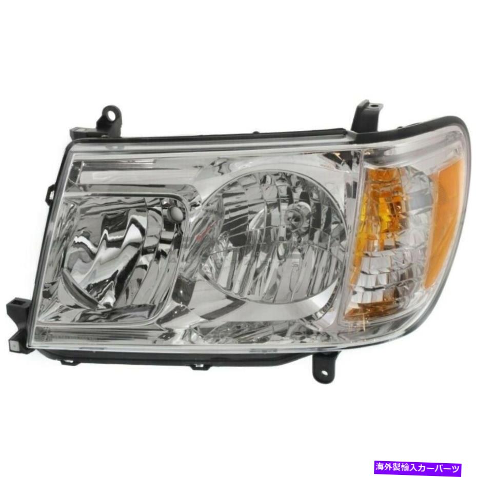 USヘッドライト 新しいLHヘッドランプレンズとハウジングフィットトヨタランドクルーザー2006-2007から2518109 NEW LH HEAD LAMP LENS AND HOUSING FITS TOYOTA LAND CRUISER 2006-2007 TO2518109【並行輸入品】