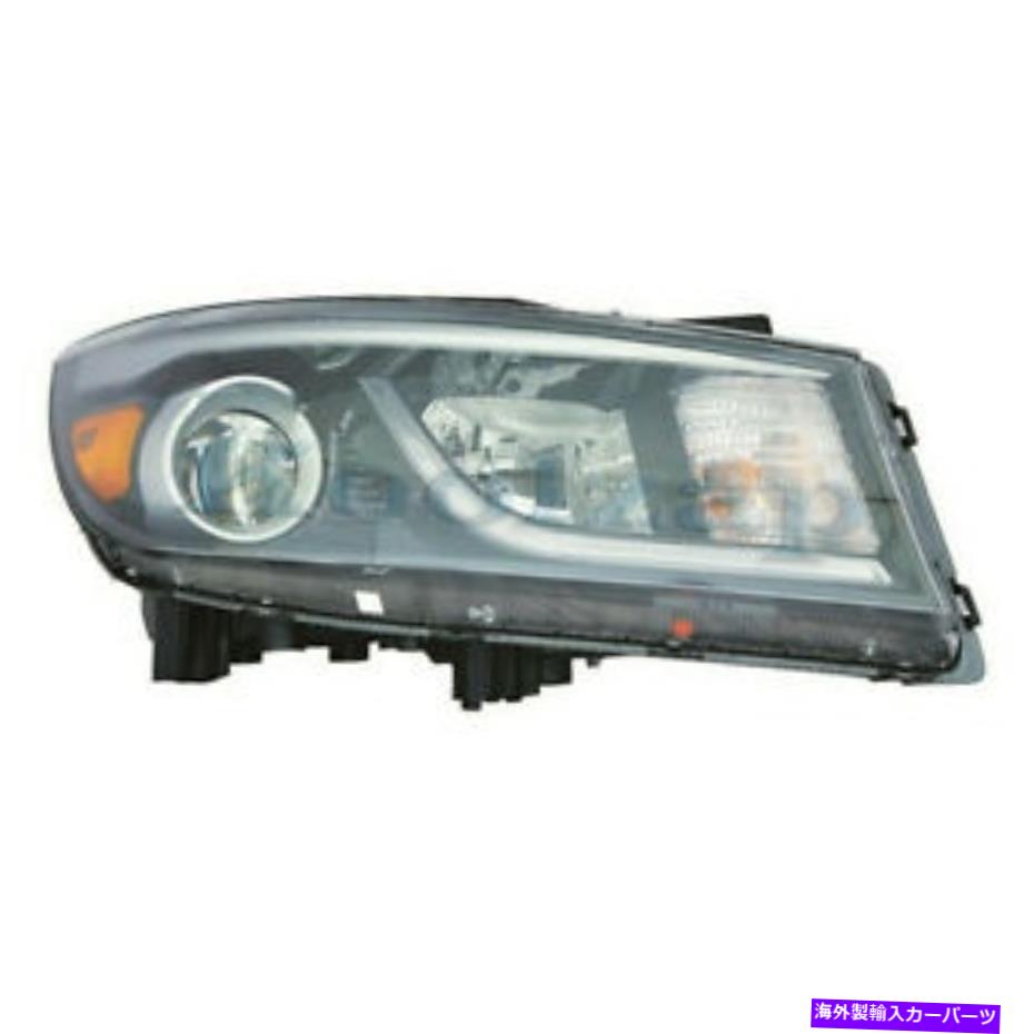 USヘッドライト 15-18セドナフロントヘッドライトヘッドランプハロゲンヘッドライトW /電球右側 For 15-18 Sedona Front Headlight Headlamp Halogen Head Light w/Bulb Right Side【並行輸入品】