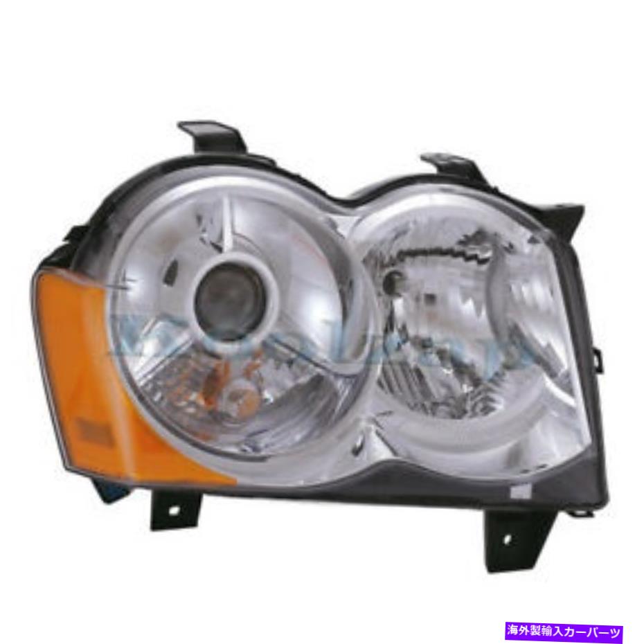 USヘッドライト 08-10グランドチェロキーヘッドライトヘッドランプHIDヘッドライトランプ右助手席側 08-10 Grand Cherokee Headlight Headlamp HID Head Light Lamp Right Passenger Side【並行輸入品】｜Us Custom Parts Shop USDM
