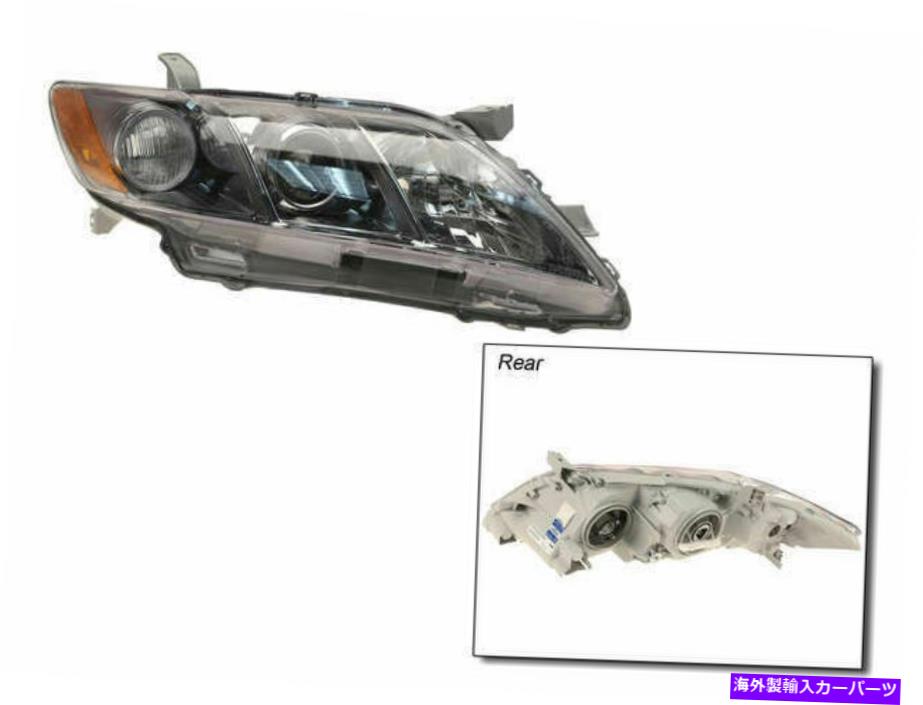 USヘッドライト 2007年から2009年トヨタカムリーヘッドライトアセンブリ右TYC 81265QG 2008 SE For 2007-2009 Toyota Camry Headlight Assembly Right TYC 81265QG 2008 SE【並行輸入品】