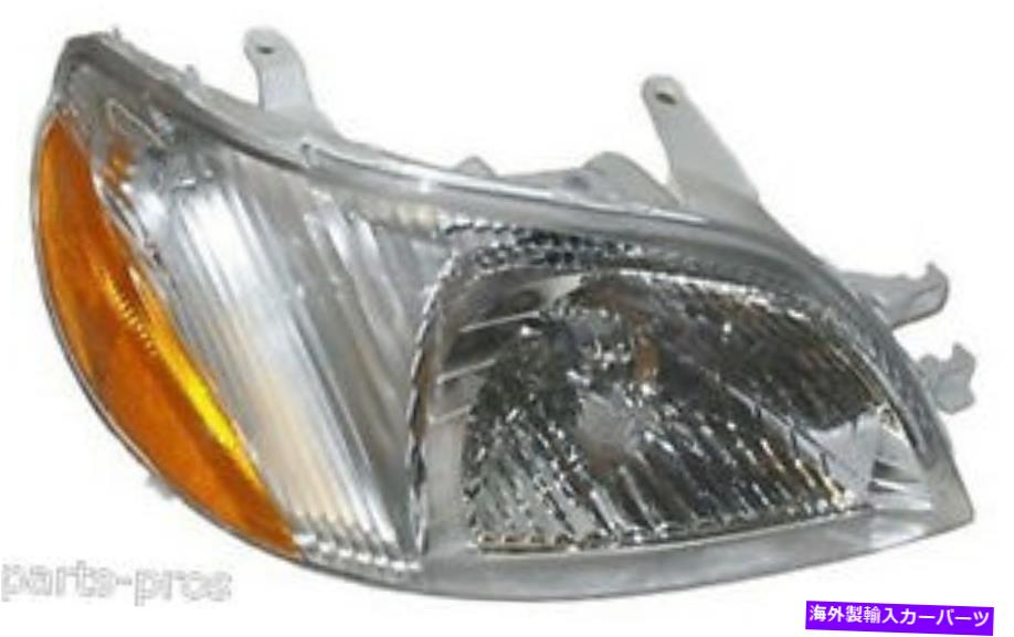 USヘッドライト 新しい交換用ヘッドライトアセンブリRH / 2000-02トヨタエコー New Replacement Headlight Assembly RH / FOR 2000-02 TOYOTA ECHO【並行輸入品】|Us Custom Parts Shop USDM