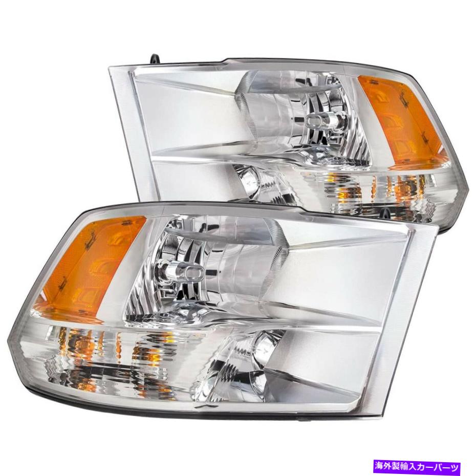 USヘッドライト 2009-2018 Dodge RAM 1500 1500 2500 3500 5500のペアリフレクタヘッドライト Pair Reflector Headlights For 2009-2018 Dodge Ram 1500 1500 2500 3500 4500 5500【並行輸入品】|Us Custom Parts Shop USDM