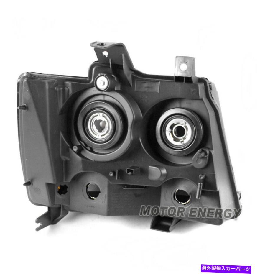 USヘッドライト 07-14 Chevy郊外/ 13アバランシェヘッドライトランプブラック/スモークW / DRL LED + 6000K HID 07-14 CHEVY SUBURBAN/13 AVALANCHE HEADLIGHT LAMP BLACK/SMOKE W/DRL LED+6000K HID【並行輸入品】|Us Custom Parts Shop USDM