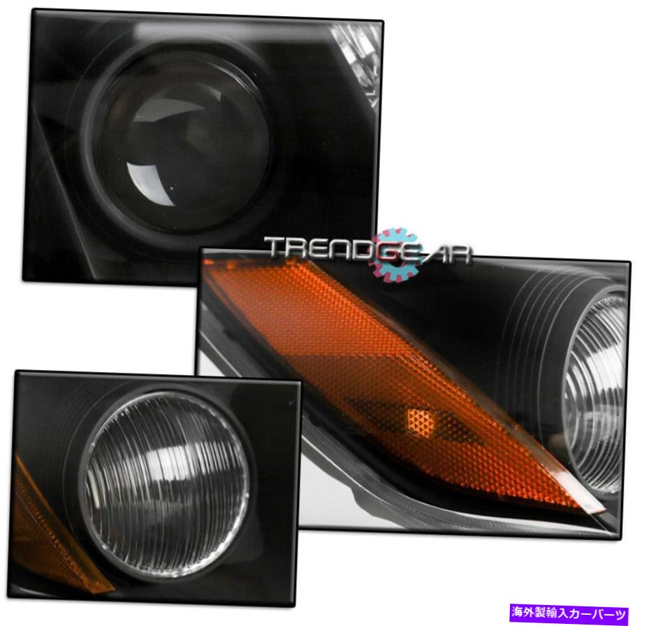 USヘッドライト 2007年から2009年トヨタカムリプロジェクターブラックヘッドライトW /青LED DRLキット+ 6K HID FOR 2007-2009 TOYOTA CAMRY PROJECTOR BLACK HEADLIGHTS W/BLUE LED DRL KIT+6K HID【並行輸入品】