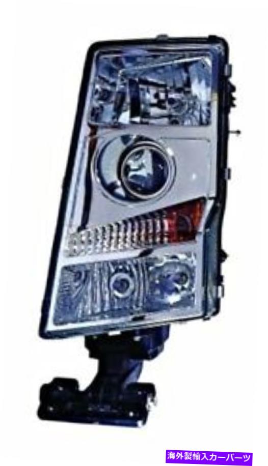 USヘッドライト Volvo FH FM 2001-2008 2キューブ右RH付きマニュアルヘッドライト VOLVO FH FM 2001-2008 Manual Headlight With Two Cubes RIGHT RH【並行輸入品】
