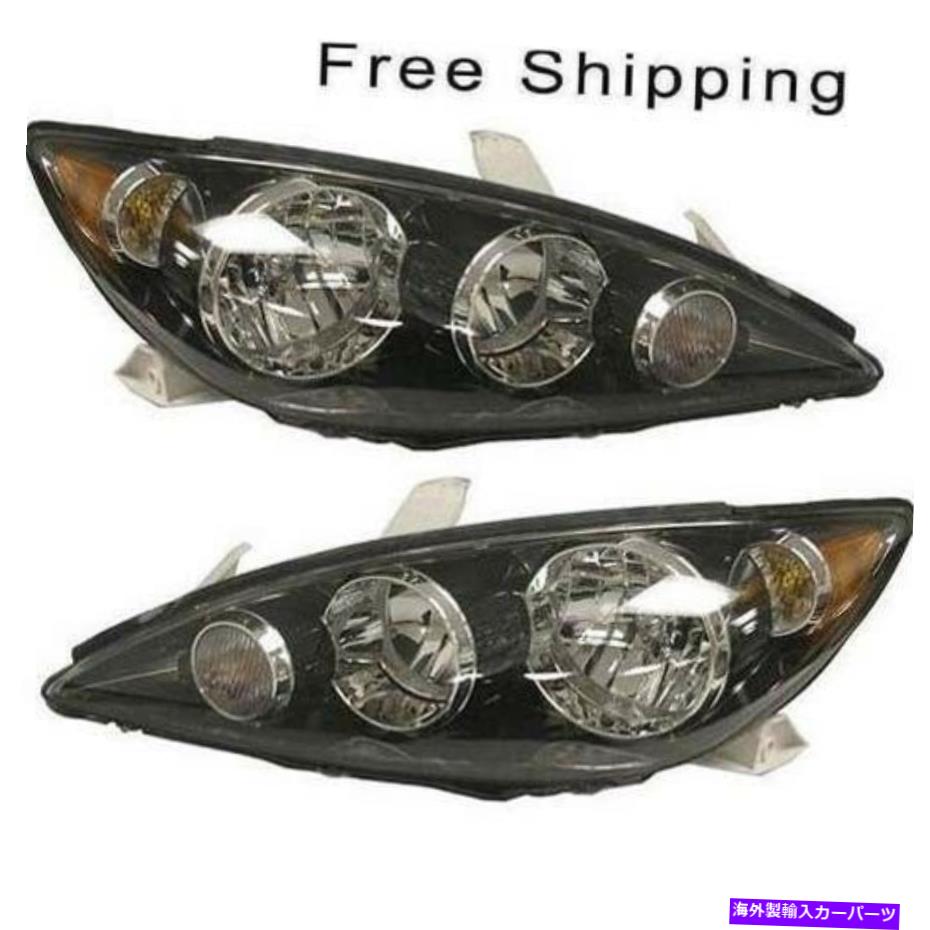 USヘッドライト ハロゲンヘッドランプアセンブリアメリカビルド2 LH＆RHサイドフィットトヨタカムリ Halogen Head Lamp Assembly USA Built Set of 2 LH & RH Side Fits Toyota Camry【並行輸入品】｜Us Custom Parts Shop USDM