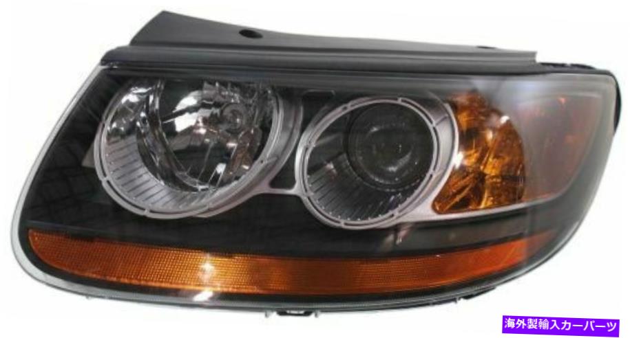USヘッドライト Hyundai Santa Fe運転側のヘッドライトW /電球 Headlight For 2007 Hyundai Santa Fe Driver Side w/ bulb【並行輸入品】|Us Custom Parts Shop USDM