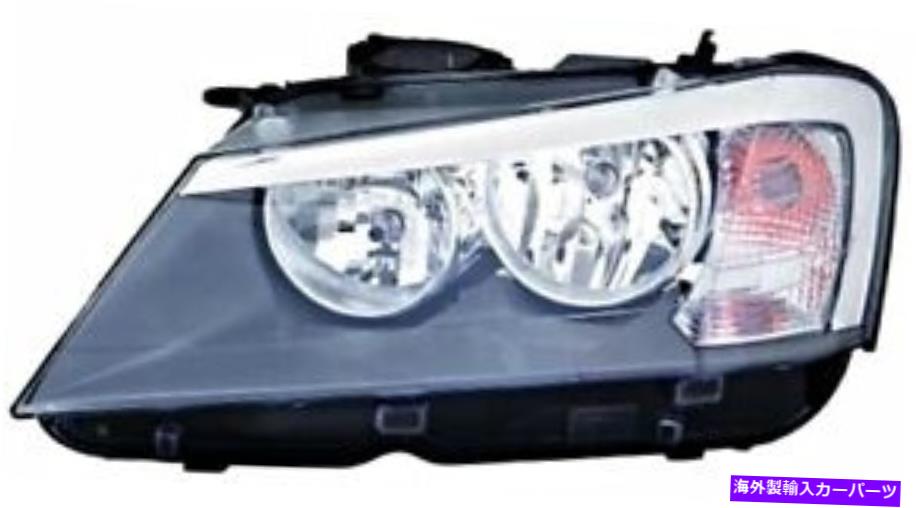 USヘッドライト REPO右黒ヘッドライトフロントランプはBMW X3 F25 2010-2014にフィット DEPO RIGHT Black Headlight Front Lamp Fits BMW X3 F25 2010-2014【並行輸入品】｜Us Custom Parts Shop USDM