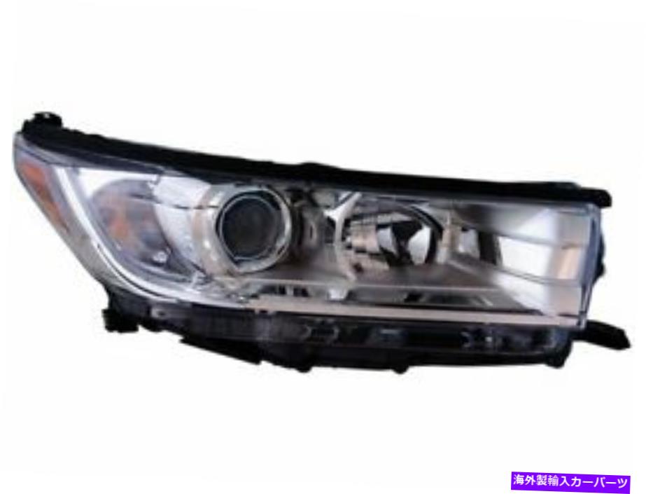 USヘッドライト 右ヘッドライトアセンブリZ226YK用トヨタハイランダ2017,2018 Right Headlight Assembly Z226YK for Toyota Highlander 2017 2018【並行輸入品】