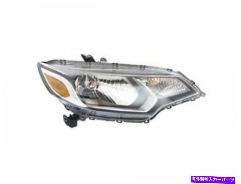 USヘッドライト 右 - 乗客側ヘッドライトアセンブリ2015-2017ホンダフィット2016 P552 Right - Passenger Side Headlight Assembly For 2015-2017 Honda Fit 2016 P552TH【並行輸入品】