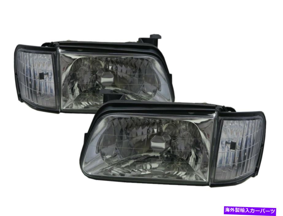USヘッドライト Isuzu LHDのためのより速いTF MK3 98-02 Facelift 4DクリアW /コーナーランプヘッドライトCH Faster TF MK3 98-02 Facelift 4D Clear W/ Corner Lamp Headlight CH for ISUZU LHD【並行輸入品】