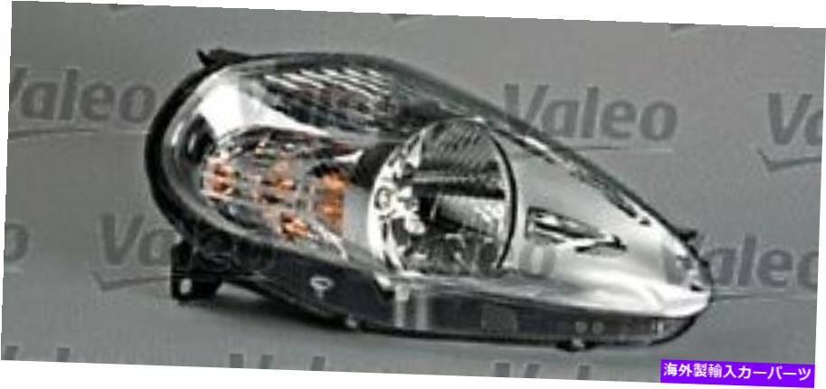 USヘッドライト Fiat Punto II新しいクリアハロゲンヘッドライトRight Valeo 2003- FIAT PUNTO II NEW Clear Halogen Headlight RIGHT VALEO 2003-【並行輸入品】