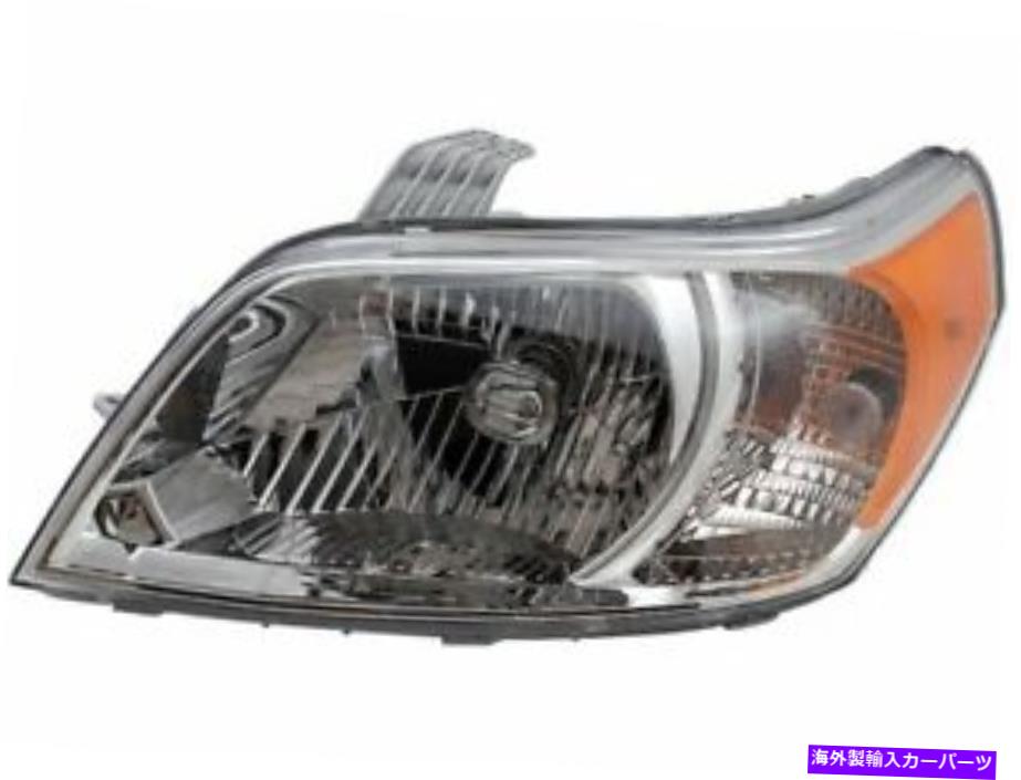 USヘッドライト 10-11 Chevy Aveo5 FJ18R6ハロゲンのための左ヘッドライトアセンブリ Left Headlight Assembly For 10-11 Chevy Aveo5 FJ18R6 Halogen【並行輸入品】