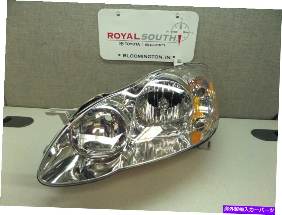 USヘッドライト トヨタカローラセリーLe Left Frent Headlight本物のOEM OE Toyota Corolla CE LE Left Front Headlight Genuine OEM OE【並行輸入品】