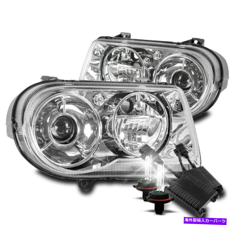 USヘッドライト 2005-2010 Chrysler 300C Chrome Projectorヘッドライトヘッドランプ+ 50W 6KキセノンHID FOR 2005-2010 CHRYSLER 300C CHROME PROJECTOR HEADLIGHT HEADLAMP+50W 6K XENON HID【並行輸入品】|Us Custom Parts Shop USDM