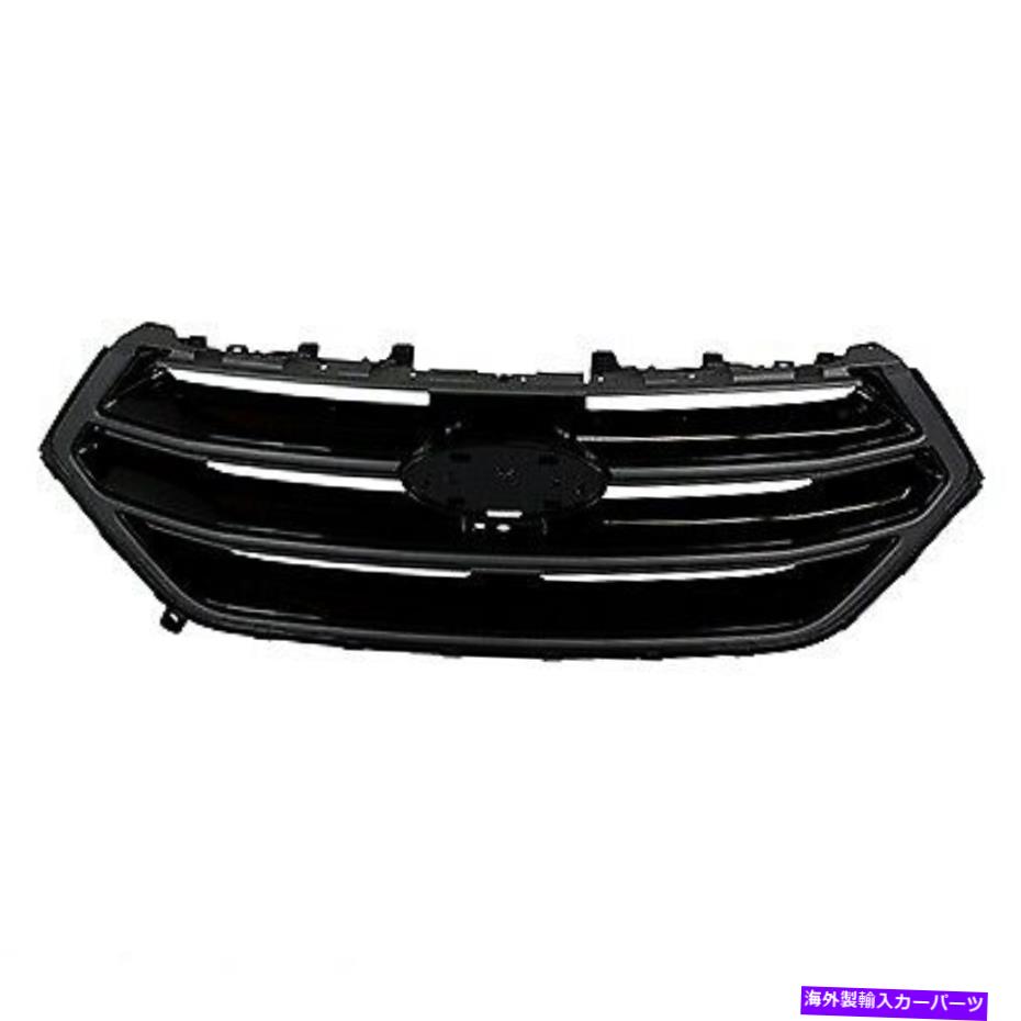 USヘッドライト フロントグリルブラックW /カメラフィット2015-2018フォードエッジスポーツFT4Z8200DA FO1200562 Front Grille Black w/Camera Fit 2015-2018 Ford Edge Sport FT4Z8200DA FO1200562【並行輸入品】