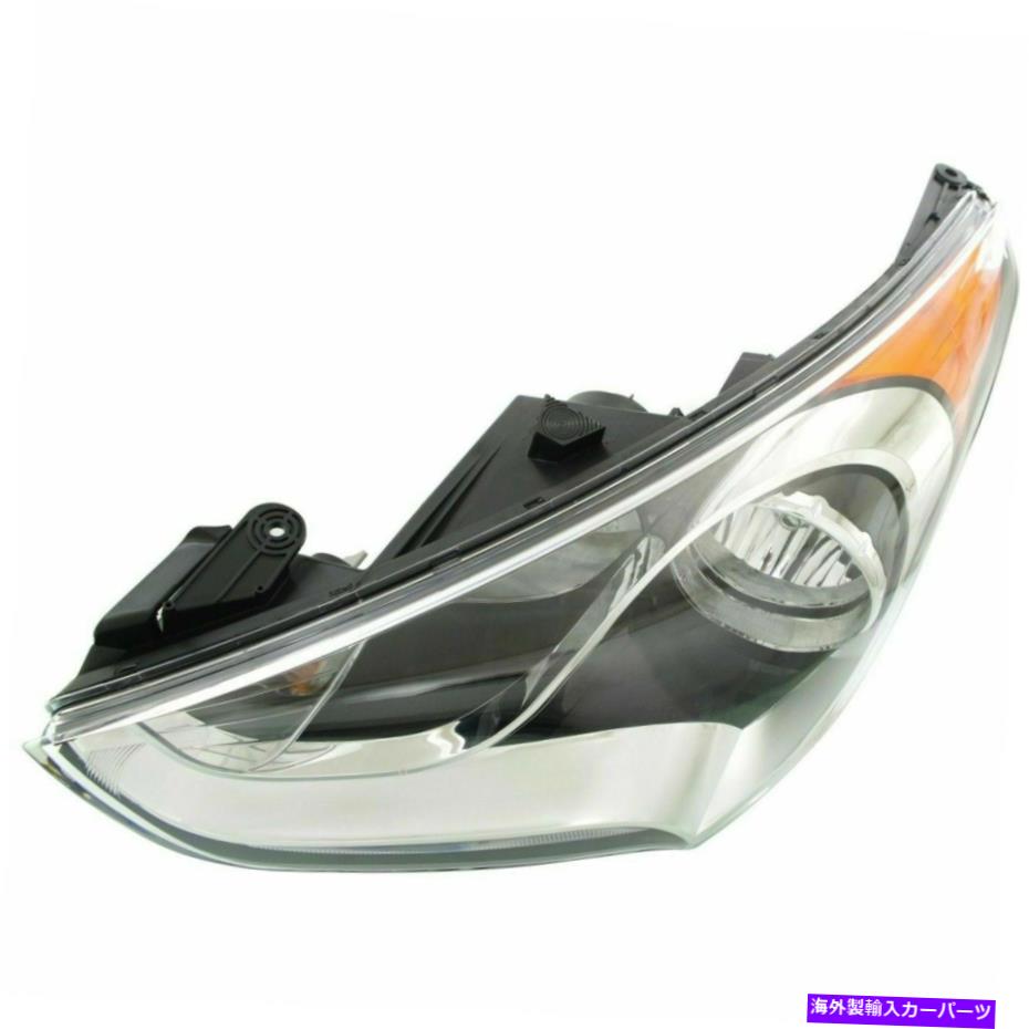 USヘッドライト ドライバーサイド左LHヘッドランプアセンブリタイプ1フィット2012 2017 Hyundai Veloster Driver Side Left LH Headlamp Assembly Type 1 fits 2012 2017 Hyundai Veloster【並行輸入品】