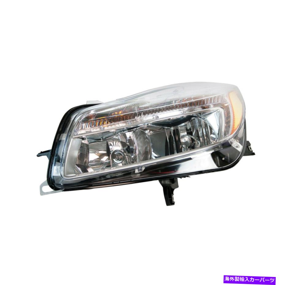 USヘッドライト ヘッドライト左のドライバーハロゲンアセンブリは2011-2014 Buick Regalにフィットします Headlight Left Driver Halogen Assembly Fits 2011-2014 Buick Regal【並行輸入品】