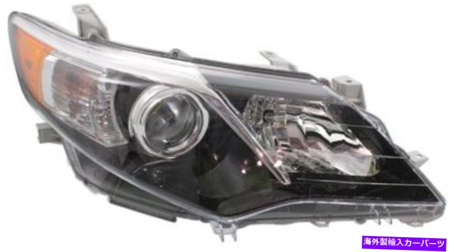 USヘッドライト 2012-2014トヨタカムリーのための右助手席側ヘッドライトヘッドランプ Right Passenger Side Headlight Head Lamp for 2012-2014 Toyota Camry【並行輸入品】