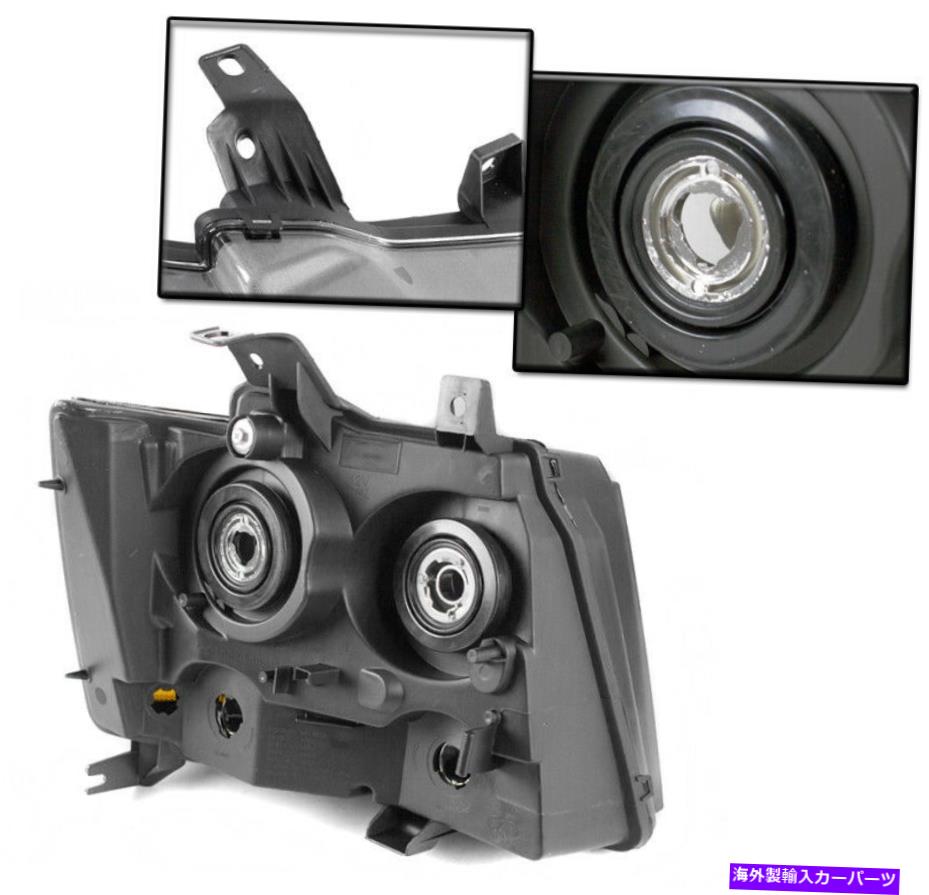 USヘッドライト 2007-2014 Chevy郊外/タホクロームヘッドライトランプW / Blue LED DRL + 6K HID NEW 2007-2014 CHEVY SUBURBAN/TAHOE CHROME HEADLIGHTS LAMP W/BLUE LED DRL+6K HID NEW【並行輸入品】