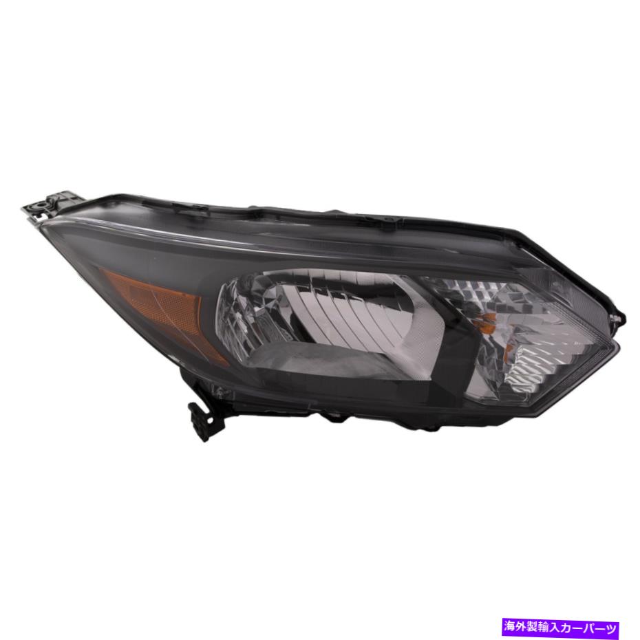 USヘッドライト ヘッドライトハロゲンランプ右助手席側フィットホンダHR-V HRV 16-18カーパ Headlight Halogen Lamp Right Passenger Side Fits Honda HR-V HRV 16-18 CAPA【並行輸入品】