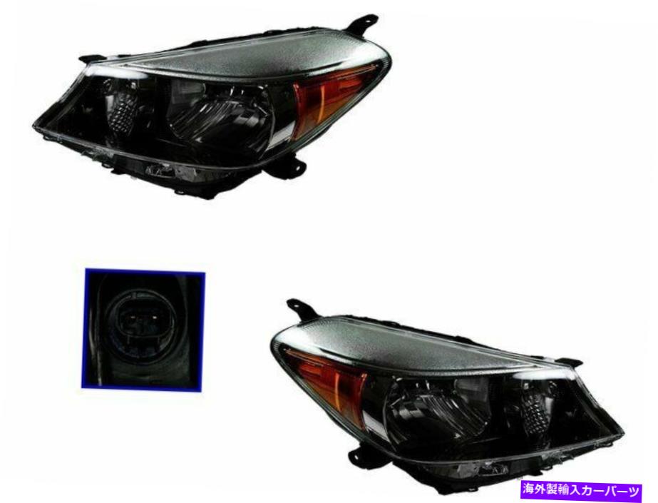 USヘッドライト 2012-2014トヨタ・ヤリス・ヘッドライト組立セット94778MX 2013ハッチバック For 2012-2014 Toyota Yaris Headlight Assembly Set 94778MX 2013 Hatchback【並行輸入品】