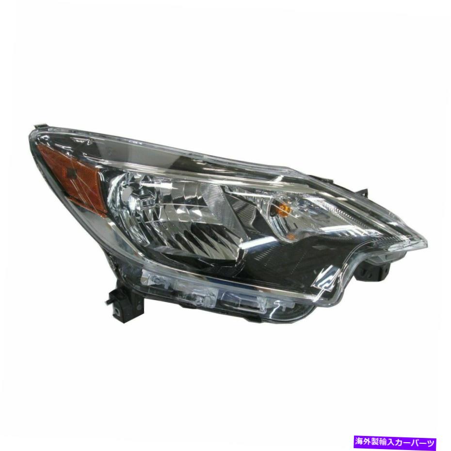 USヘッドライト FITS Note 2017 2018 2019 2018 2019年2月Halight W /黒右乗客 FITS FOR VERSA NOTE 2017 2018 2019 HEADLIGHT HALOGEN W/BLACK RIGHT PASSENGER【並行輸入品】｜Us Custom Parts Shop USDM