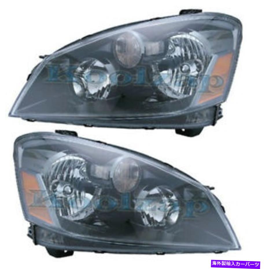 USヘッドライト Headlightヘッドランプヘッドランプ右左サイドセットペアALTIMA HIDキセノン Headlight Headlamp Head Lamp Right Left Side Set PAIR For 05-06 Altima HID Xenon【並行輸入品】｜Us Custom Parts Shop USDM