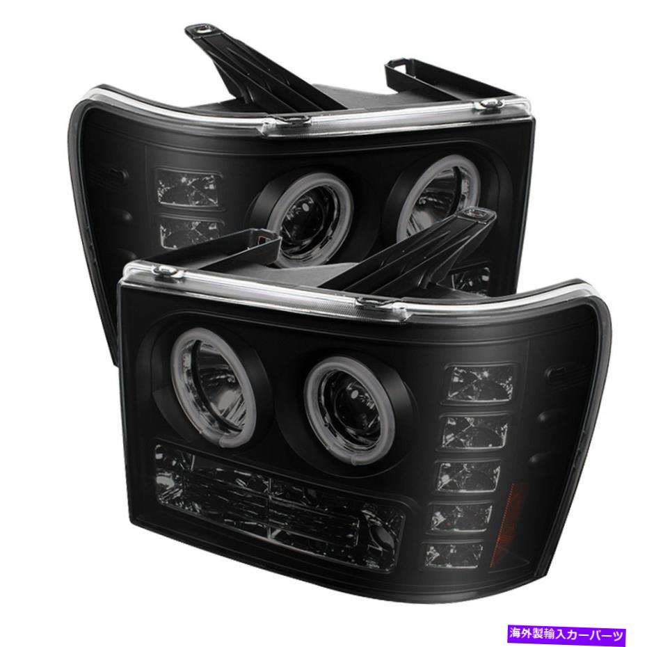 USヘッドライト Spyder Auto GMC Sierra 1500/2500/3500 LED Haloプロジェクターヘッドライト2007-2013 Spyder Auto GMC Sierra 1500/2500/3500 LED Halo Projector Headlight 2007-2013【並行輸入品】｜Us Custom Parts Shop USDM
