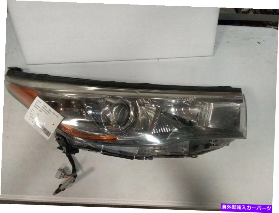 USヘッドライト 2015-2016トヨタハイランダーヘッドライトRH右乗客ハロゲンOEM 2015-2016 Toyota Highlander Headlight RH Right Passenger Halogen OEM【並行輸入品】
