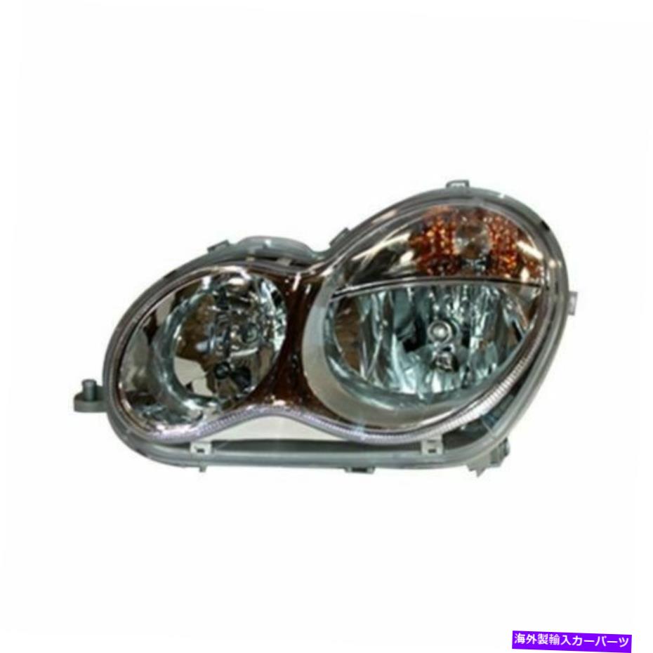 USヘッドライト 2005-2007メルセデスベンツCクラスの運転者側ハロゲンヘッドライトヘッドランプLH For 2005-2007 Mercedes Benz C-Class Driver Side Halogen Headlight Head Lamp LH【並行輸入品】